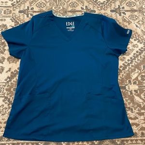 Edge by IRG Caribbean Blue Jogger Scrub Pants